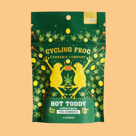 CYCLING FROG | HOT TODDY COCKTAIL INSPIRED GUMMIES | 10 PK
