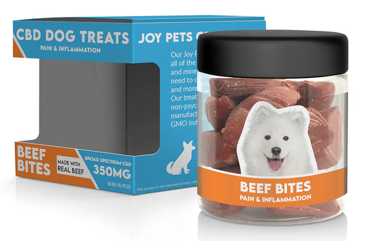 JOYPETS CBD TREATS FOR DOGS | BEEF (PAIN and INFLAMATION)