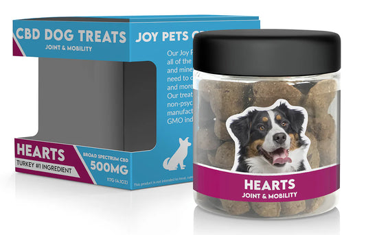 JOYPETS CBD TREATS FOR DOGS | HEARTS (JOINT AND MOBILITY)